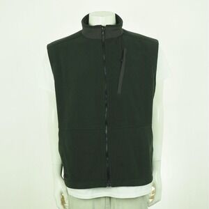 Simms Fishing Fleece Full-Zip Jacket Vest Mens XL Green Windstopper Technical